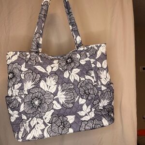 Vera Bradley Grand Tote- Moon Shadow Meadow